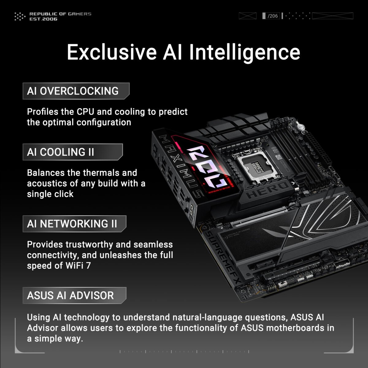 Motherboard ROG MAXIMUS Z890 HERO LGA 1851 DDR5 - Image 5
