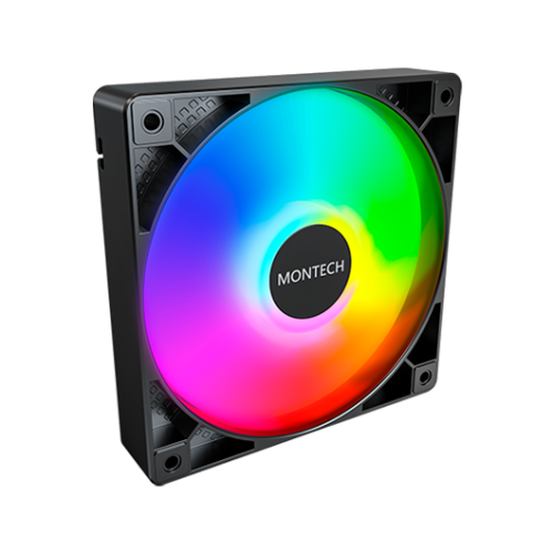 Ventoinha 120X120 MONTECH GF120 PWM Preto
