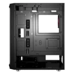 Caixa ATX Unyka ARMOR Gaming ARGB Preta 4x Ventoinhas 120 ARGB Incluídas - Image 4