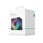 Ventoinhas DeepCool FD12 ARGB 120mm (Pack 3) Pretas - Image 2
