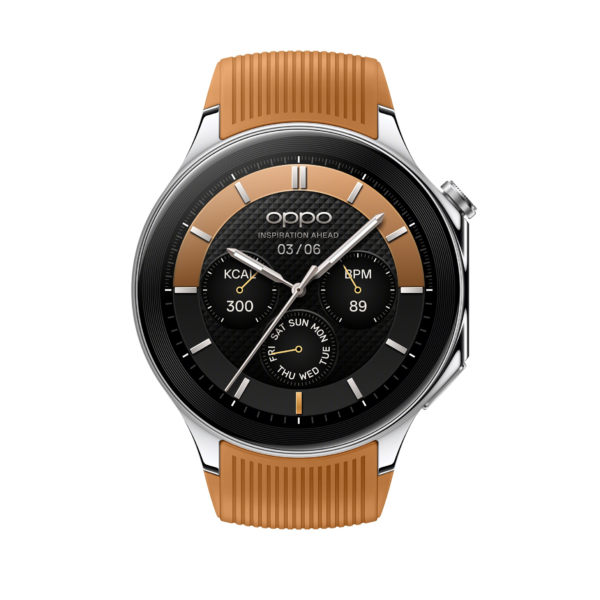 Smartwatch OPPO Watch X 1.43" AMOLED 47 mm Digital Touchscreen Aço inoxidável Wi-Fi GPS (satélite)