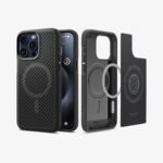 Capa Spigen iPhone 15 Pro Max Core Armor (MagFit) Matte Black - Image 2