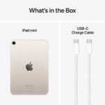 Apple iPad Mini (2024) A17 Pro 8.3" WiFi + Cellular 128GB Luz das Estrelas - Image 2
