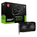 Placa Gráfica MSI GeForce RTX 4060 Ti VENTUS 2X BLACK OC 16GB GDDR6 DLSS3
