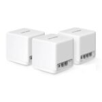Router Mercusys Halo H60X Pack de 3 AX1500 Wi-Fi 6 WiFi Mesh - Image 2