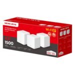 Router Mercusys Halo H60X Pack de 3 AX1500 Wi-Fi 6 WiFi Mesh - Image 3