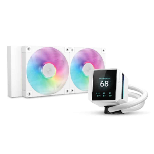 Water Cooler DeepCool Mystique 240 ARGB 240mm Branco