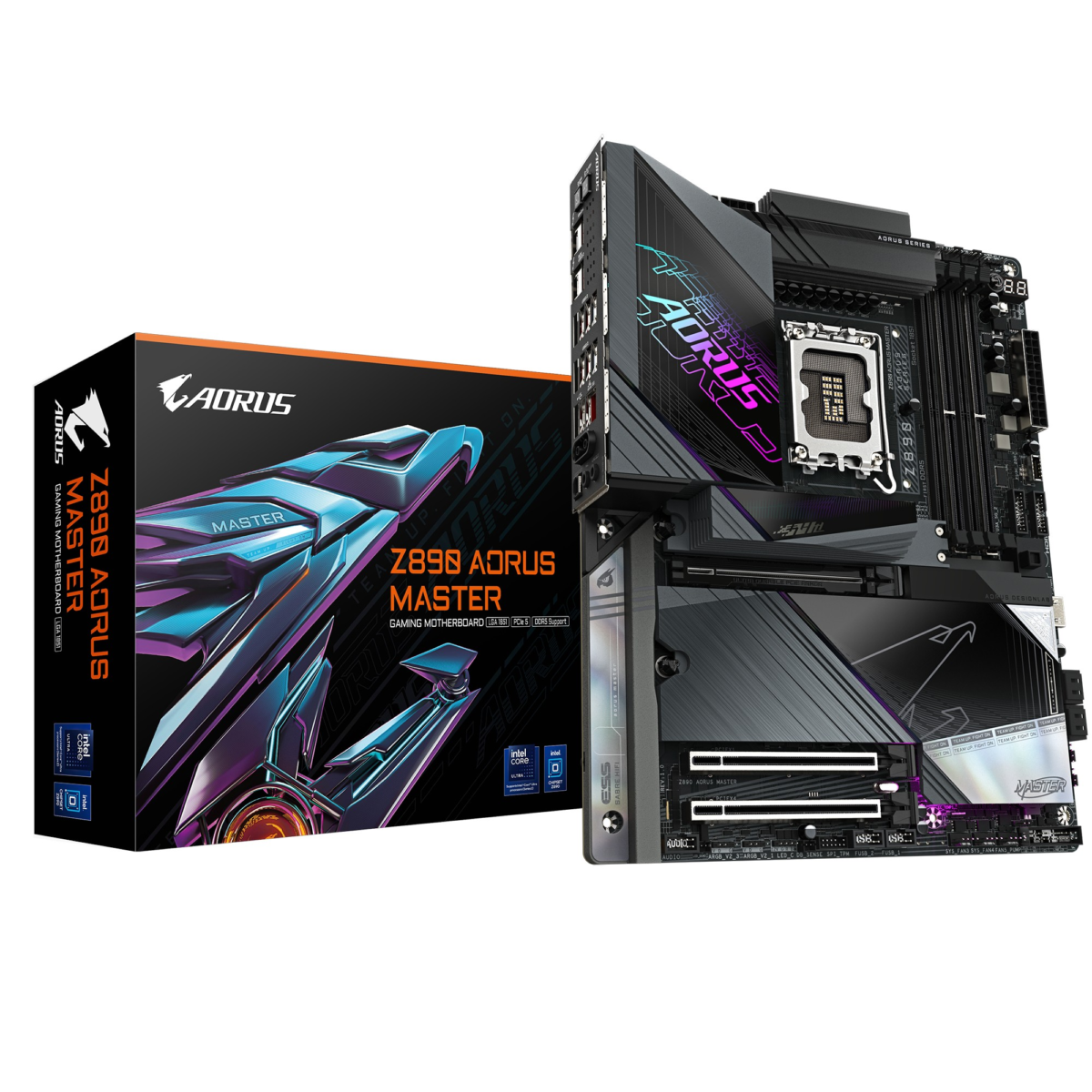 Motherboard GIGABYTE ATX Z890 AORUS MASTER Intel Z890 LGA 1851 (Socket V1) - Image 1