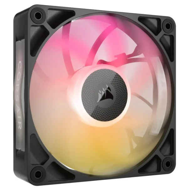 Ventoinha Suplementar Corsair iCUE LINK RX120 MAX RGB Thick PWM 120mm Preta
