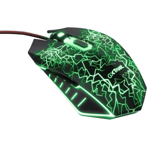 Rato Gaming Trust GXT 105X Izza LED com 6 Botões 4000DPI