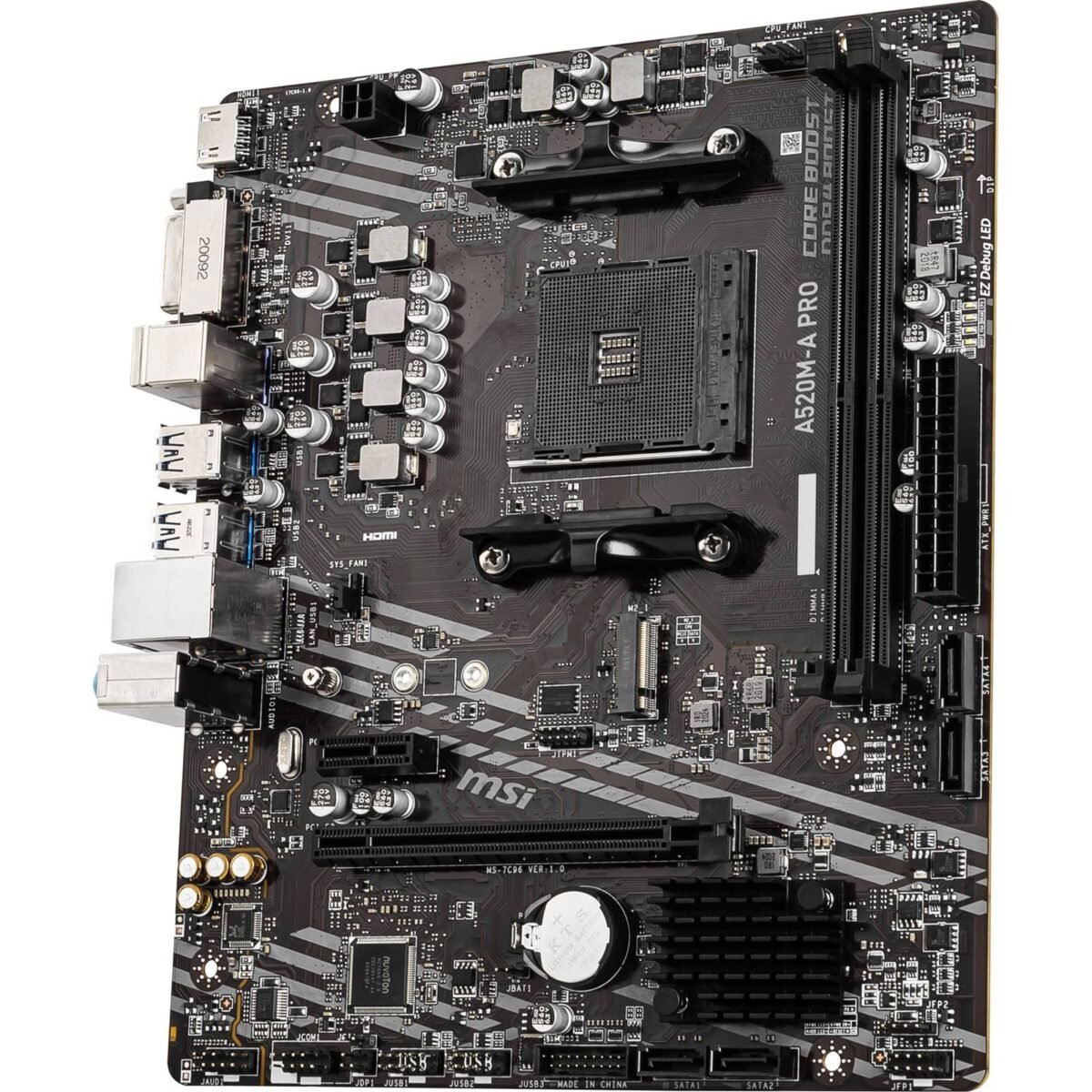 Motherboard Micro-ATX MSI A520 A520M-A Pro Skt AM4 - Image 4