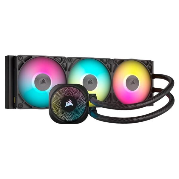 Water Cooler CPU Corsair iCue Link Titan 360 RX LCD 360mm Preto
