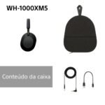 Headphones Sony WH-1000XM5 Bluetooth ANC NFC Pretos - Image 6