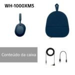 Headphones Sony WH-1000XM5 Bluetooth ANC NFC Azuis - Image 4