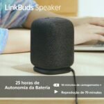 Coluna Portátil Sony LinkBuds Speaker SRS-LS1H Bluetooth Cinzento Claro - Image 8