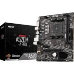 Motherboard Micro-ATX MSI A520 A520M-A Pro Skt AM4