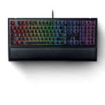 Teclado Ornata V2 Razer (Tecla ENTER grande) tecnologia híbrida de Membrana Mecânica Retroiluminação Chroma RGB