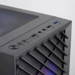 Caixa Micro ATX Mars Gaming MC-Vortex Gaming Vidro Temperado 3x Ventoinhas FRGB 12cm Preta - Image 3