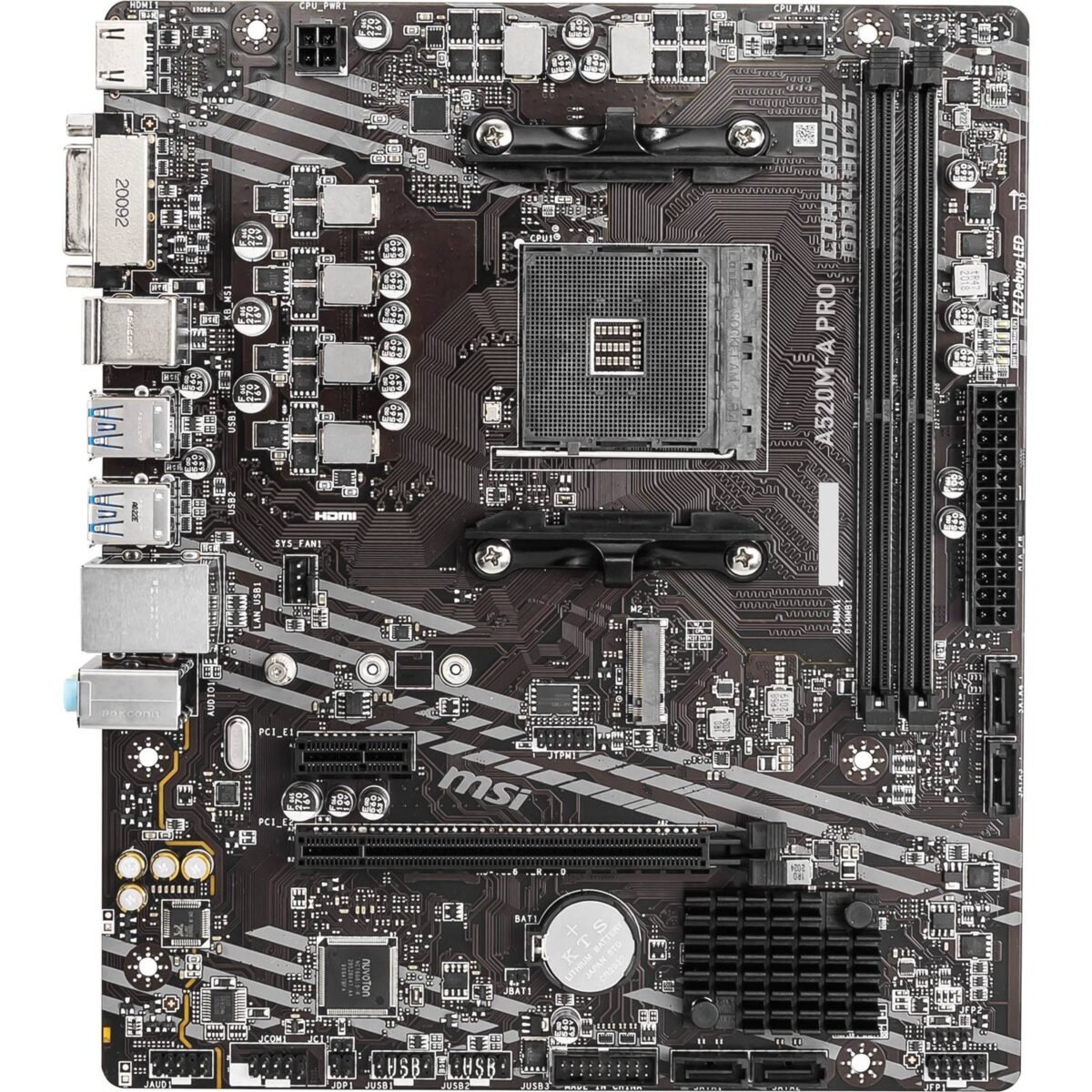 Motherboard Micro-ATX MSI A520 A520M-A Pro Skt AM4 - Image 5