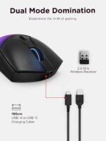 Rato Óptico Lenovo Legion M410 Wireless RGB Gaming 16000DPI Preto - Image 7