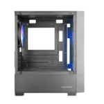 Caixa Micro ATX Mars Gaming MC-Vortex Gaming Vidro Temperado 3x Ventoinhas FRGB 12cm Preta - Image 2