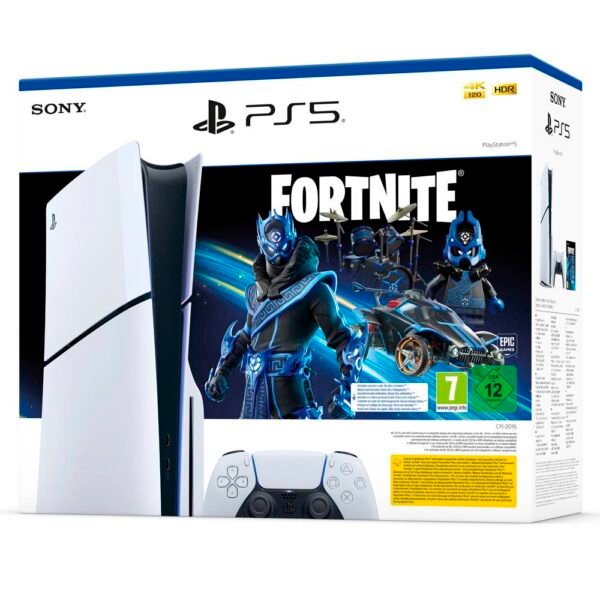 Consola Sony PlayStation 5 Slim 1TB (Edição Standard) - Fortnite Cobald Star Bundle