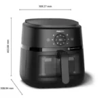 Airfryer Philips Serie 2000 NA231/00 13 em 1 com Janela 6.2L 1700W Preta - Image 2