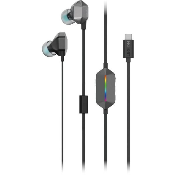 Auriculares Lenovo Legion E510 7.1 RGB Gaming In-Ear Stormy Grey