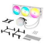 Water Cooler CPU Corsair Nautilus 360 RS ARGB 360mm Branco - Image 3