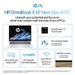 Portátil HP OmniBook X 14-fe1000np Copilot AI Snapdragon X Plus 14" Touch 2.2K+ 16GB 1TB W11H - Image 19