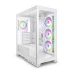 Caixa ATX Zolyd Vexora Tempered Glass ARGB Branca