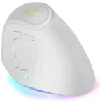 Rato Gaming Sem Fios Mars Gaming MM-SK Ergonómico Vertical RGB Chroma Branco - Image 4