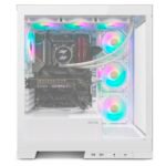 Caixa ATX Zolyd Vexora Tempered Glass ARGB Branca - Image 2
