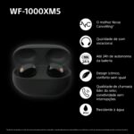 Auriculares Sony WF-1000XM5 True Wireless Pretos - Image 8