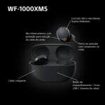 Auriculares Sony WF-1000XM5 True Wireless Pretos - Image 4