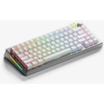 Teclado Mecânico Glorious GMMK 3 Pro HE Wireless 75% Prateado - Fox HE Switch (US) - Image 3