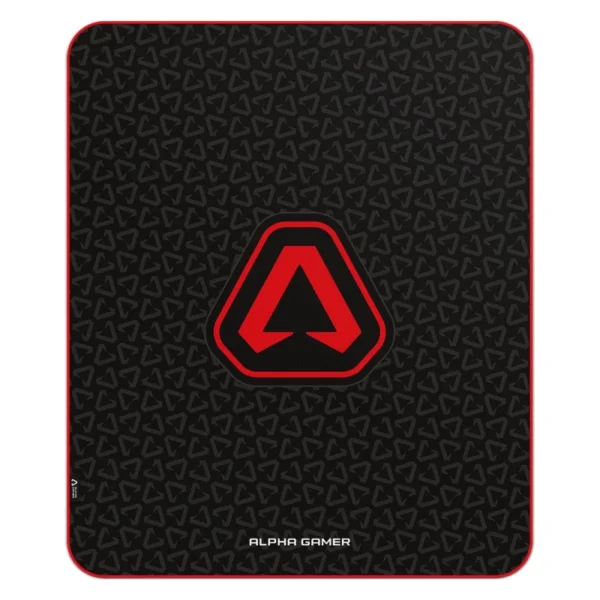 Tapete para cadeira gaming Alpha Gamer Kadran Icon Black / Red