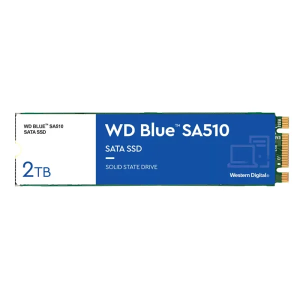 Disco Interno Western Digital Blue 2TB SSD SA510 M.2 2280 SATA 6Gb/s