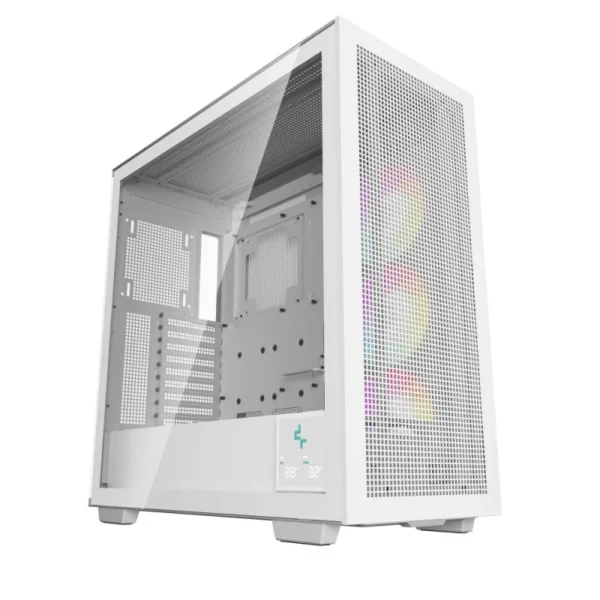 Caixa DeepCool Morphues E-ATX Vidro Temperado ARGB Branca