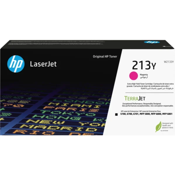 Toner HP 213Y Magenta Original LaserJet
