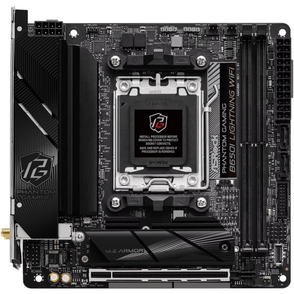 Motherboard ASRock AMD B650 AM5 DDR5 Lightning WiFi