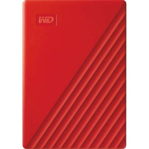 Disco rígido externo WD 6TB My Passport USB 3.2 Gen 1 (vermelho)