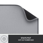 Tapete de Rato (Mousepad) Logitech Desk Mat Studio Series Mid Grey - Image 3