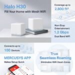 Sistema Mesh Mercusys Halo H30 AC1200 Dual-Band WiFi 5 Gigabit (Pack 2) - Image 4
