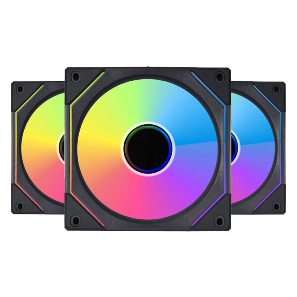 Ventoinha 120mm Lian Li Infinity SL120 ARGB PWM Preta (Pack 3)