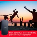 Disco SSD Externo SanDisk Portable 1TB USB-C USB 3.2 Gen 2 (800Mb/s) - Image 2