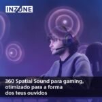 Headset Sony INZONE H5 WH-G500 Gaming PC/PlayStation 5 Preto - Image 3