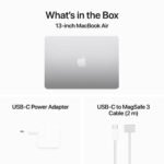 Portátil Apple MacBook Air 13.6″ M3 CPU 8-Core GPU 10-Core 16GB 512GB SSD Prateado + Adaptador USB-C 35W - Image 8
