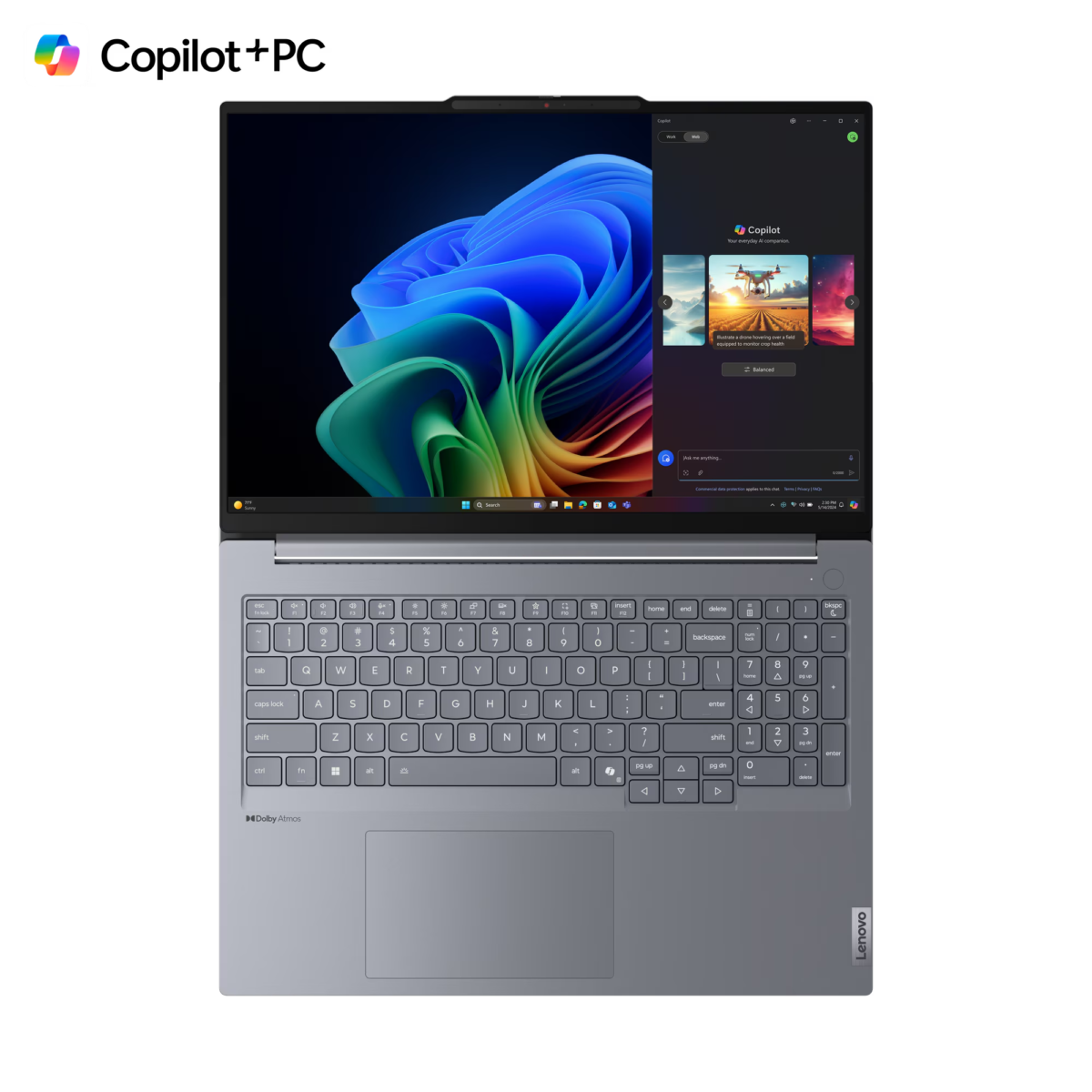 Portátil Lenovo ThinkBook 16 G7 Snapdragon® X Plus 16" WUXGA 32GB 1TB W11P - Image 3