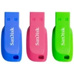 Pen Drive Sandisk Cruzer Blade 32GB USB 2.0 Pack Triple